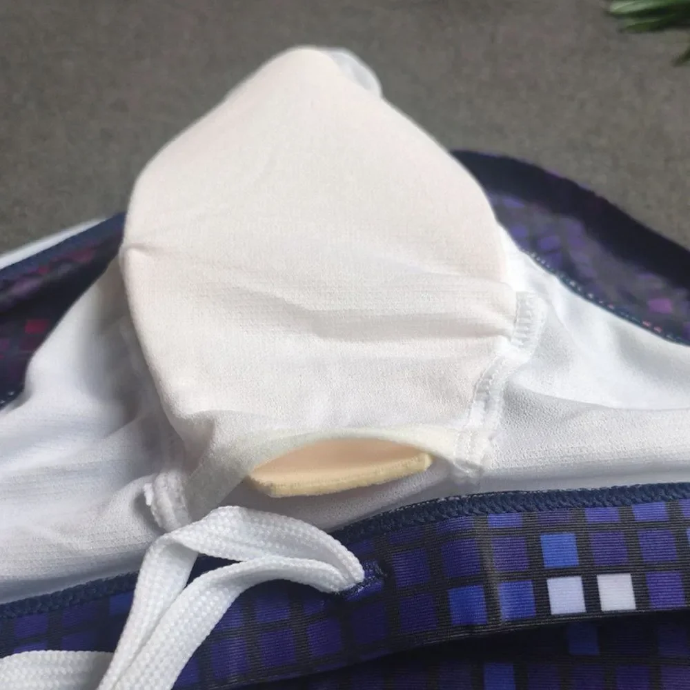 Men's Padded Disco Swim Briefs Pouch Push Up Cup Enhancing M